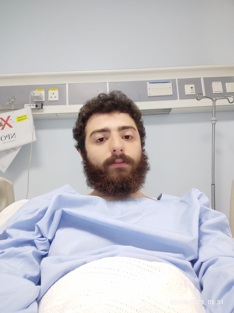 Ibrahim in Hospital - Living Donor